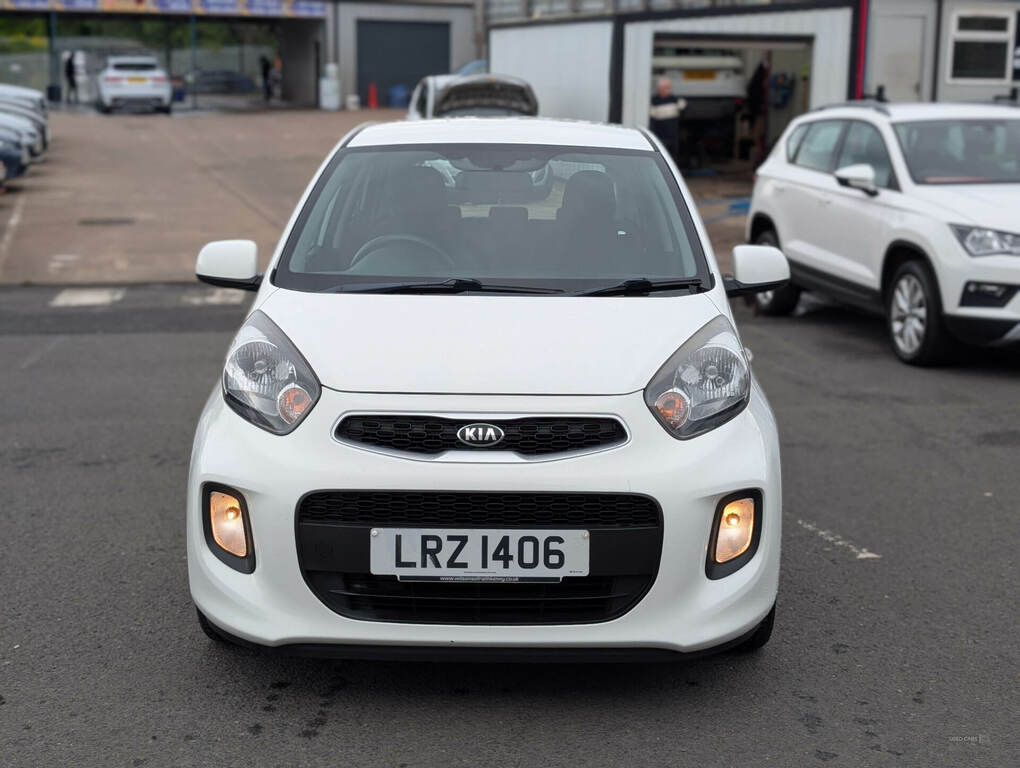 Kia Picanto 1.0 65 1 LRZ1406 White #3