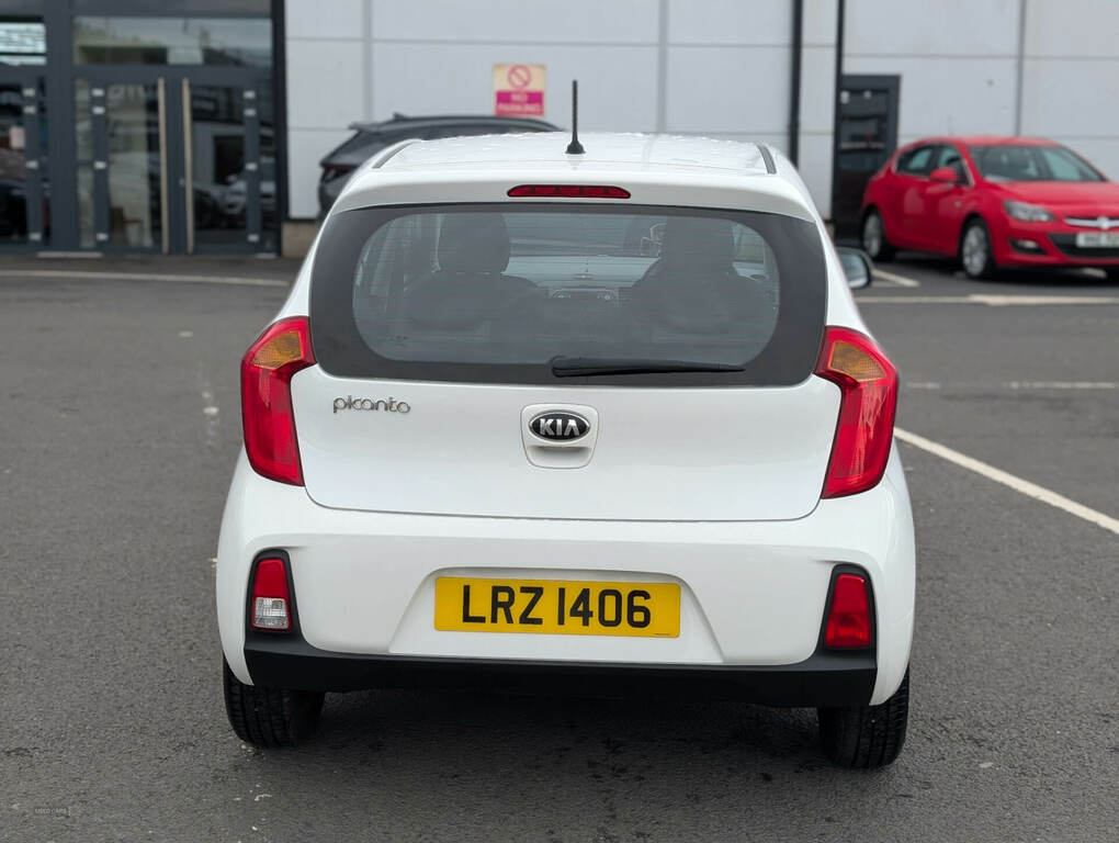 Kia Picanto 1.0 65 1 LRZ1406 White #6