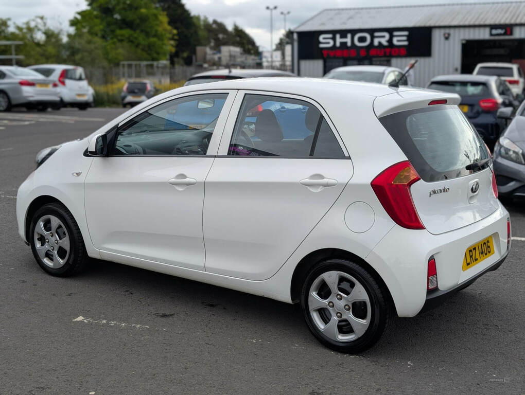 Kia Picanto 1.0 65 1 LRZ1406 White #5