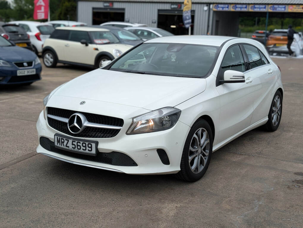 Mercedes-Benz A Class A180d Sport Executive MRZ5699 White #4