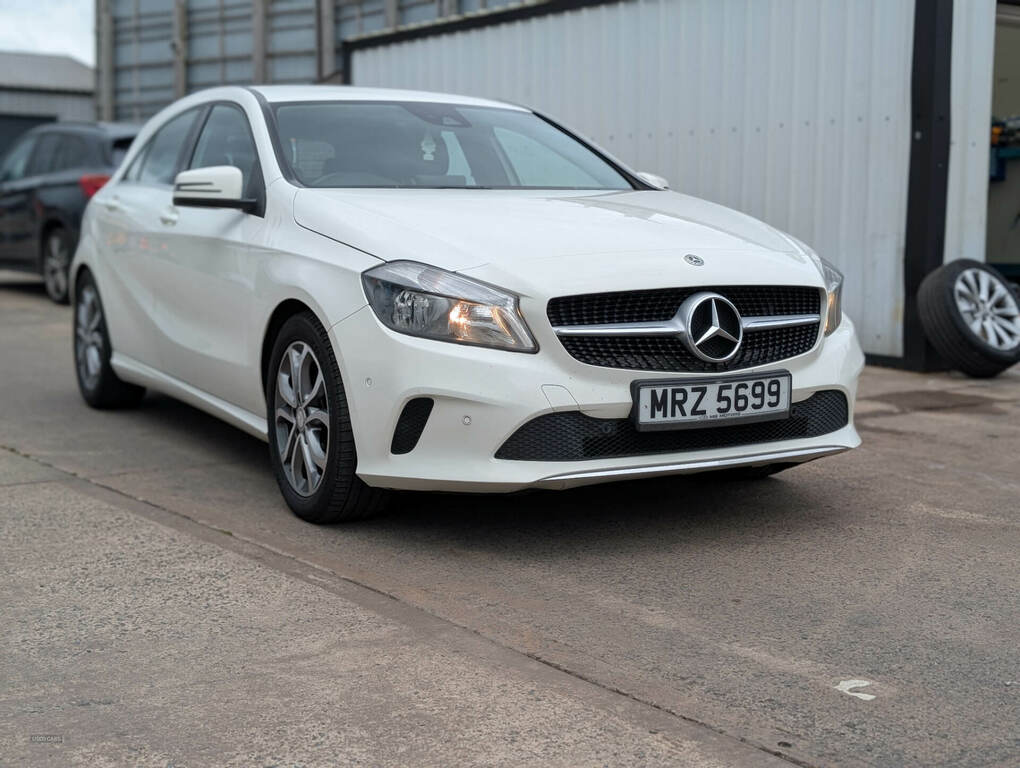Mercedes-Benz A Class A180d Sport Executive MRZ5699 White #2