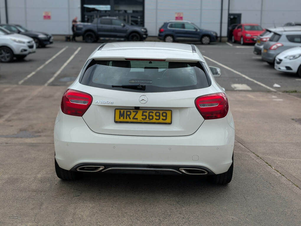 Mercedes-Benz A Class A180d Sport Executive MRZ5699 White #6