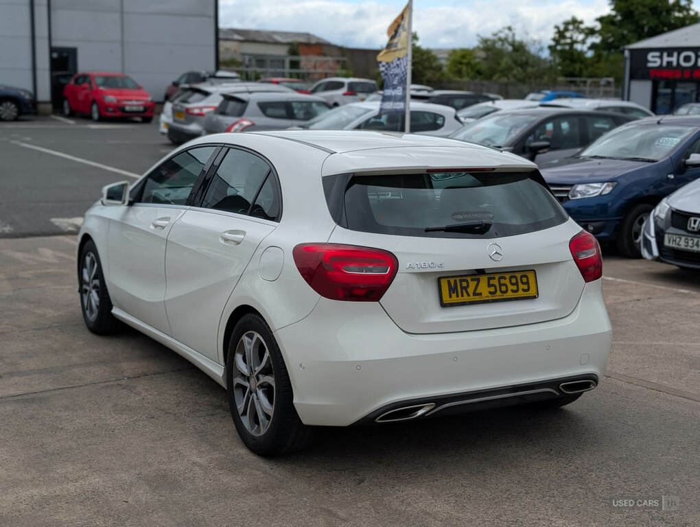 Mercedes-Benz A Class A180d Sport Executive MRZ5699 White #5