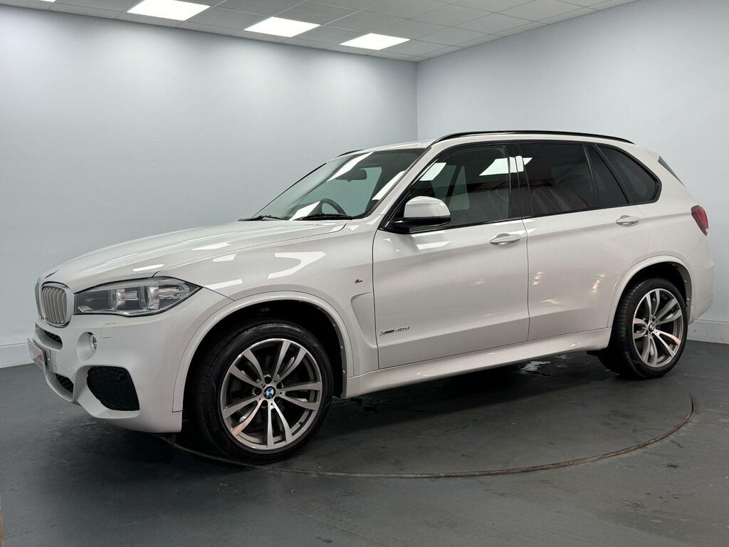 BMW X5 Xdrive40d M Sport 7 Seat ST18XWJ White #2