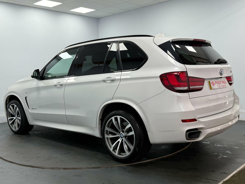 BMW X5 Xdrive40d M Sport 7 Seat ST18XWJ White #3