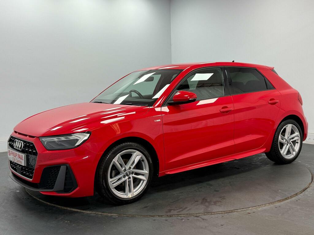 Audi A1 30 Tfsi S Line S Tronic VE68AYU Red #2