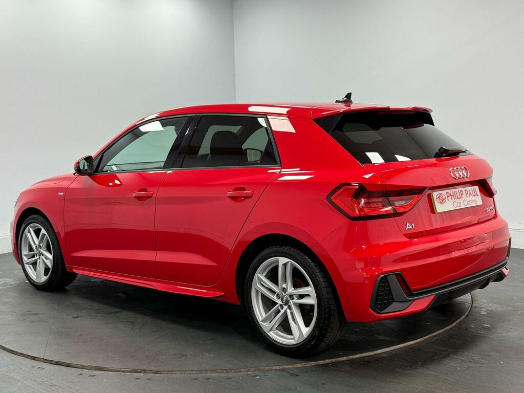 Audi A1 30 Tfsi S Line S Tronic VE68AYU Red #3