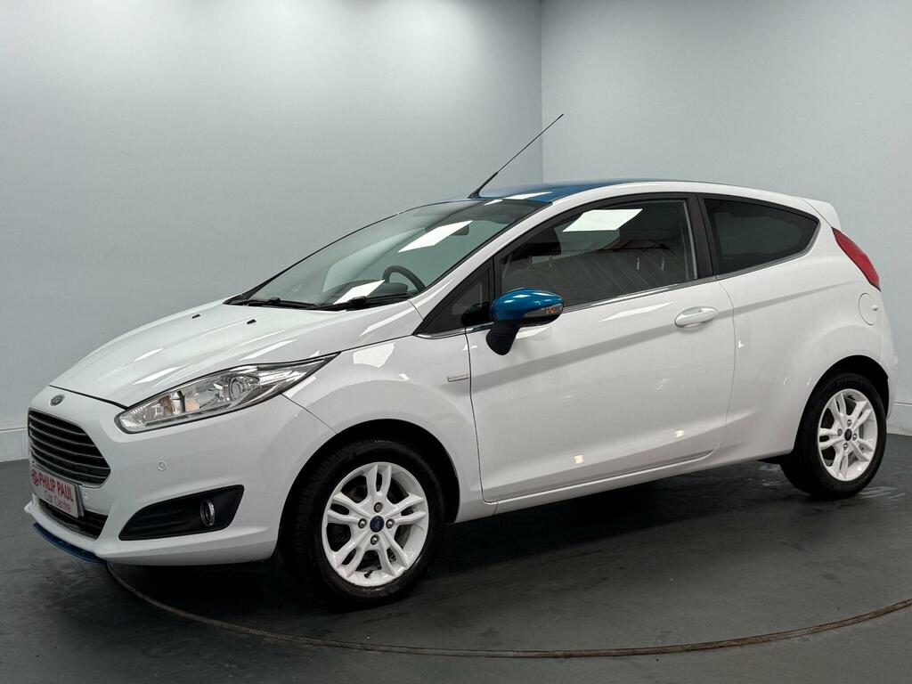 Ford Fiesta 1.0 Ecoboost Zetec White CF66BYV White #2