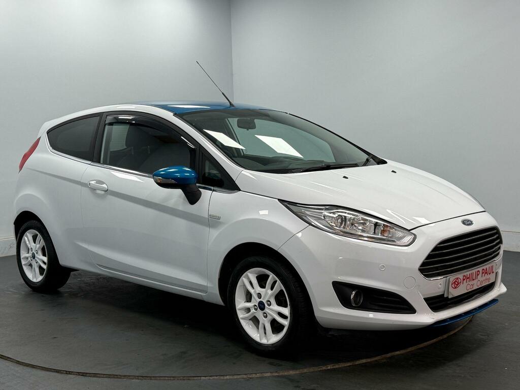 Ford Fiesta 1.0 Ecoboost Zetec White White