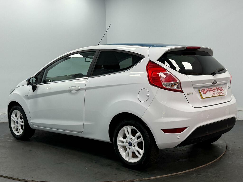 Ford Fiesta 1.0 Ecoboost Zetec White CF66BYV White #3