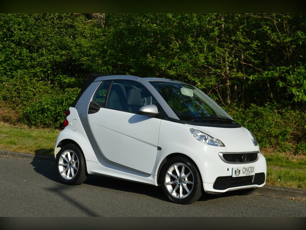 Smart Fortwo Cabrio 1.0 Mhd Passion Cabriolet Softtouch Eur White #2