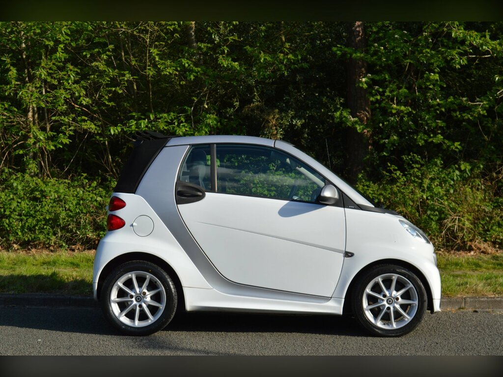 Smart Fortwo Cabrio 1.0 Mhd Passion Cabriolet Softtouch Eur White #3