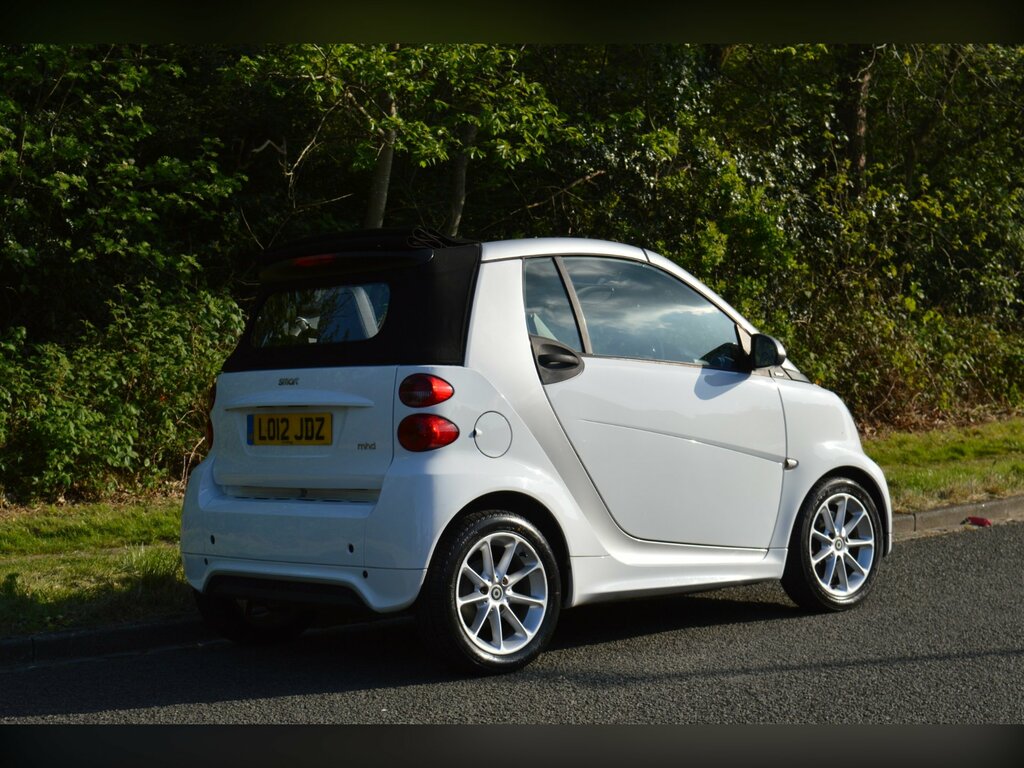 Smart Fortwo Cabrio 1.0 Mhd Passion Cabriolet Softtouch Eur White #4