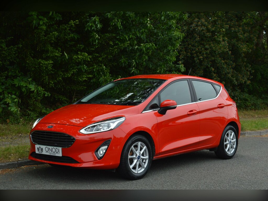 Ford Fiesta 1.1 Ti-vct Zetec Hatchback Euro GH17BKD Red #2