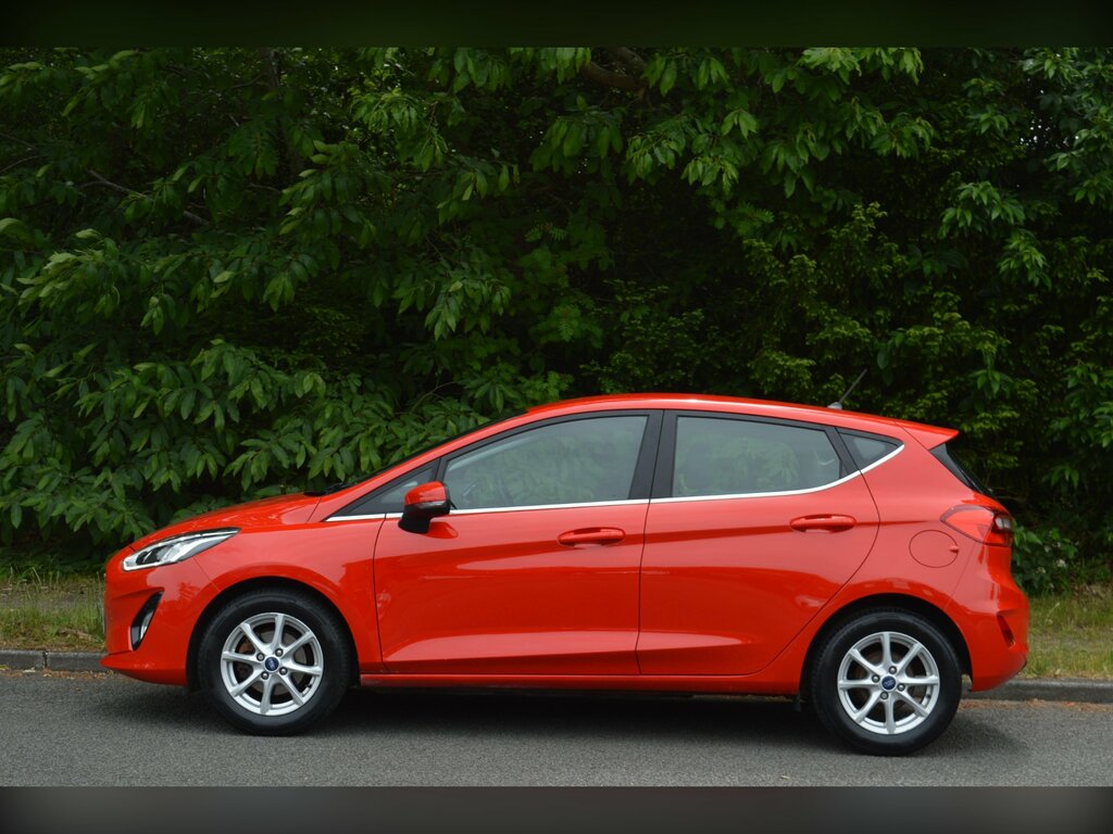 Ford Fiesta 1.1 Ti-vct Zetec Hatchback Euro GH17BKD Red #3