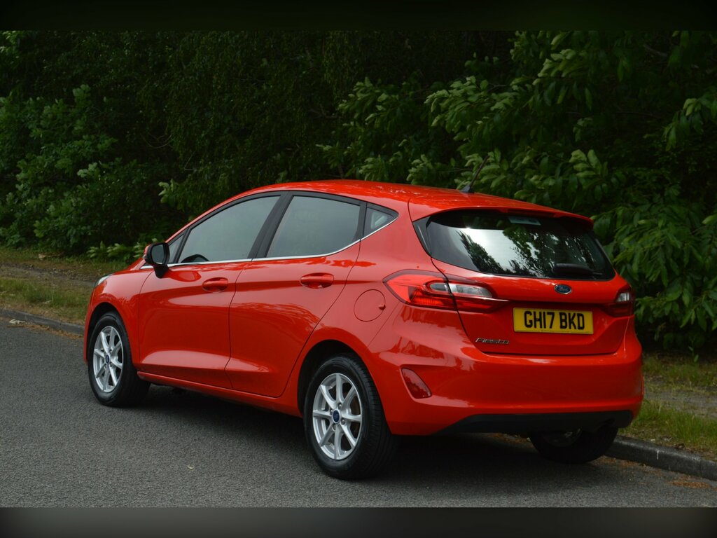 Ford Fiesta 1.1 Ti-vct Zetec Hatchback Euro GH17BKD Red #4
