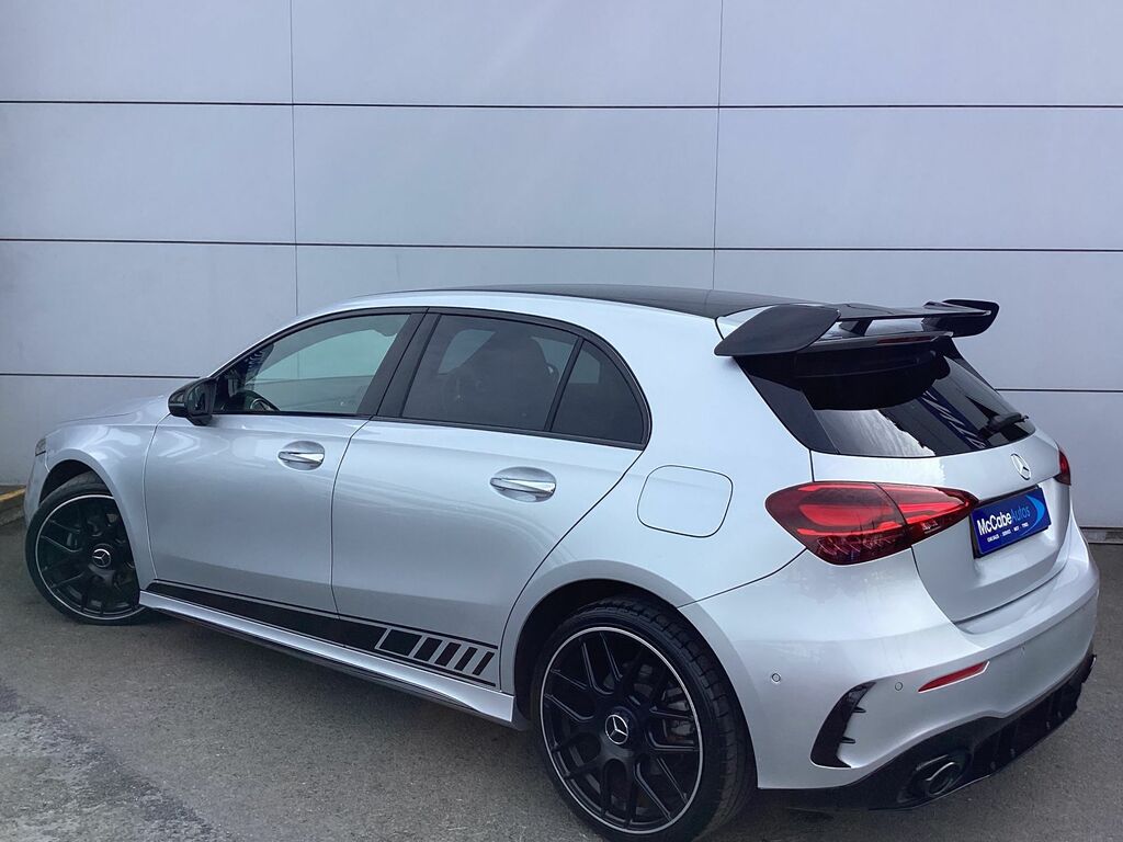 Mercedes-Benz A Class 1.3 A200h Mhev Amg Line Executive Hatchback JSZ8297 Silver #3