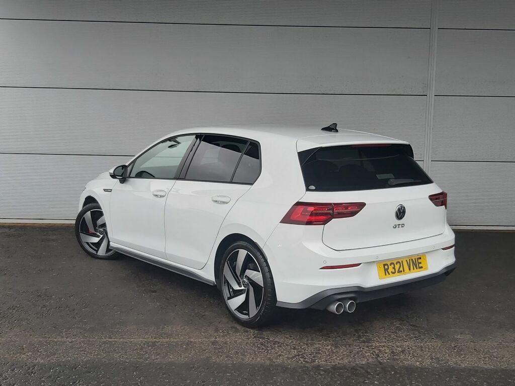 Volkswagen Golf 2.0 Gtd 200 Bhp Dsg R321VNE White #5