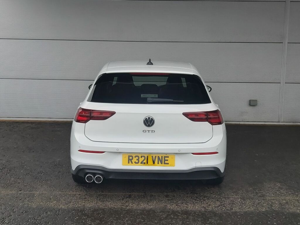 Volkswagen Golf 2.0 Gtd 200 Bhp Dsg R321VNE White #4