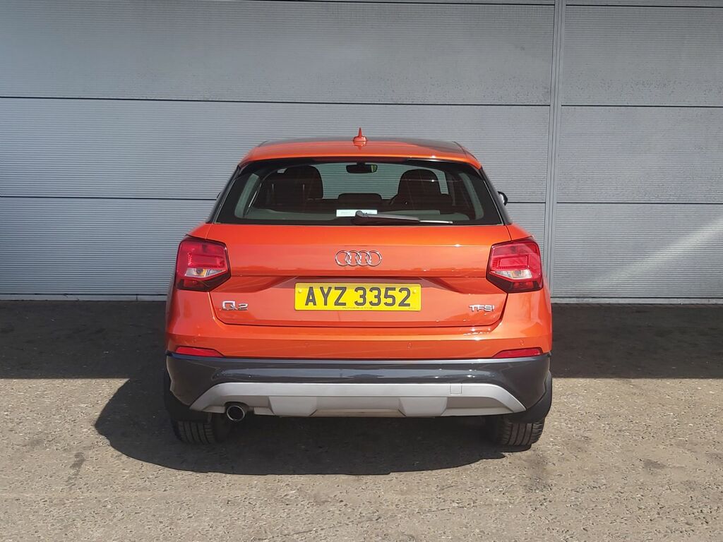 Audi Q2 1.0 Tfsi Sport 115 Bhp AYZ3352 Orange #4