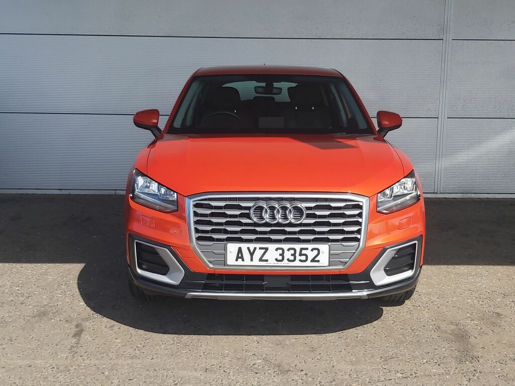 Audi Q2 1.0 Tfsi Sport 115 Bhp AYZ3352 Orange #2