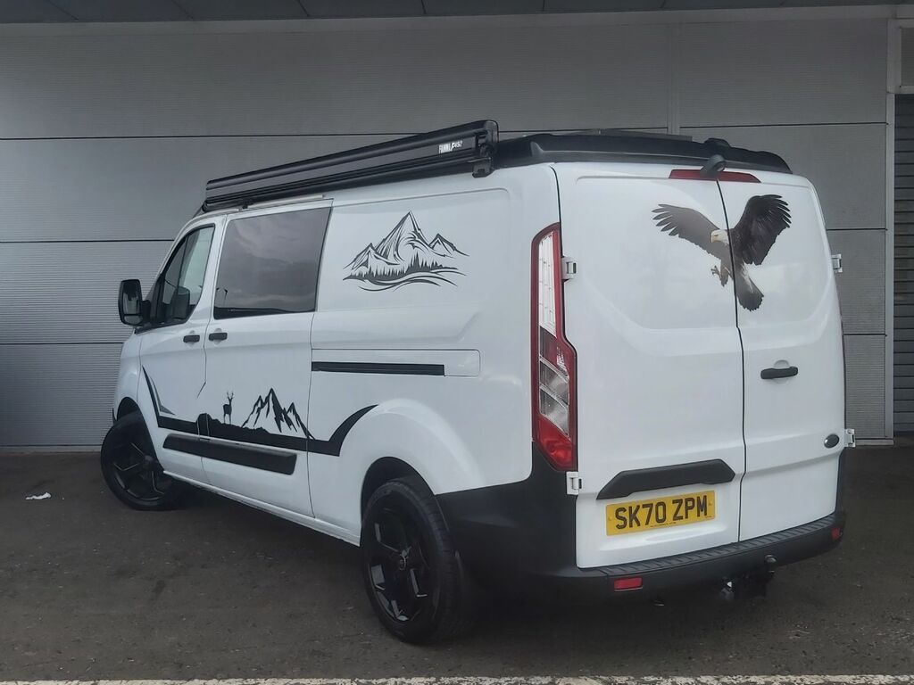 Ford Transit Custom Camper 2.0 300 Leader SK70ZPM White #5