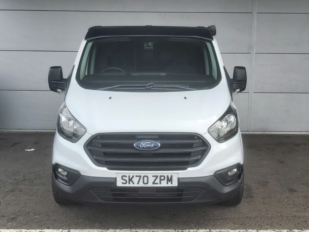 Ford Transit Custom Camper 2.0 300 Leader SK70ZPM White #2