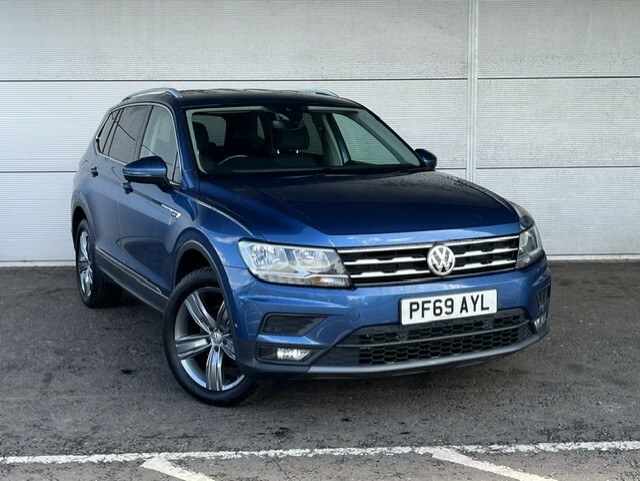 Volkswagen Tiguan Allspace 2.0 Tdi Match 150 Bhp 4M Dsg Blue