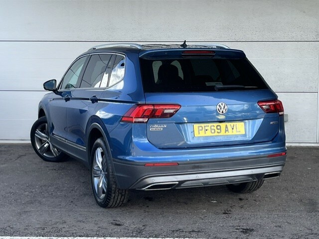 Volkswagen Tiguan Allspace 2.0 Tdi Match 150 Bhp 4M Dsg PF69AYL Blue #5
