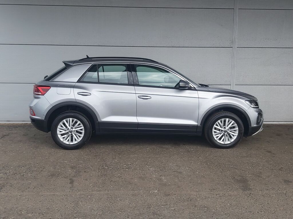 Volkswagen T-Roc 1.5 Tsi Life 150 Bhp Dsg YH23BZS Silver #3