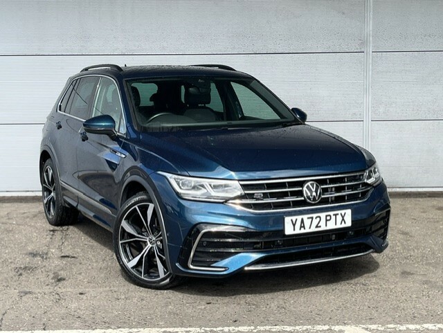 Volkswagen Tiguan 2.0 Tdi R Line 150 Bhp 4M Dsg Blue