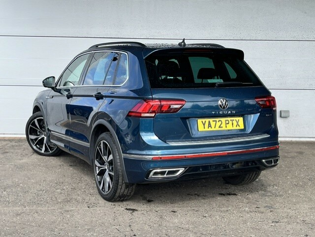 Volkswagen Tiguan 2.0 Tdi R Line 150 Bhp 4M Dsg YA72PTX Blue #5