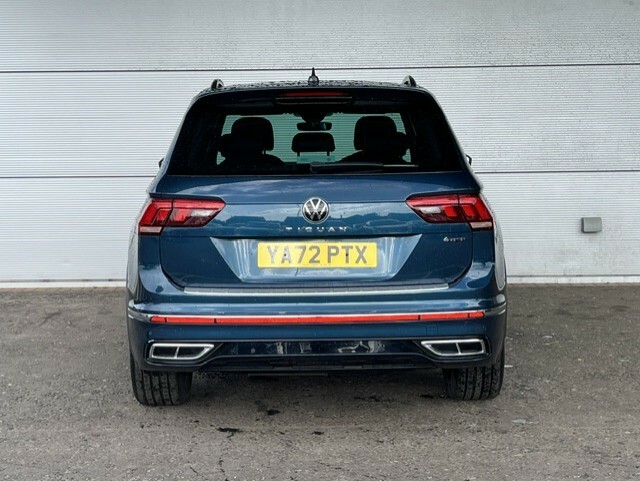 Volkswagen Tiguan 2.0 Tdi R Line 150 Bhp 4M Dsg YA72PTX Blue #4