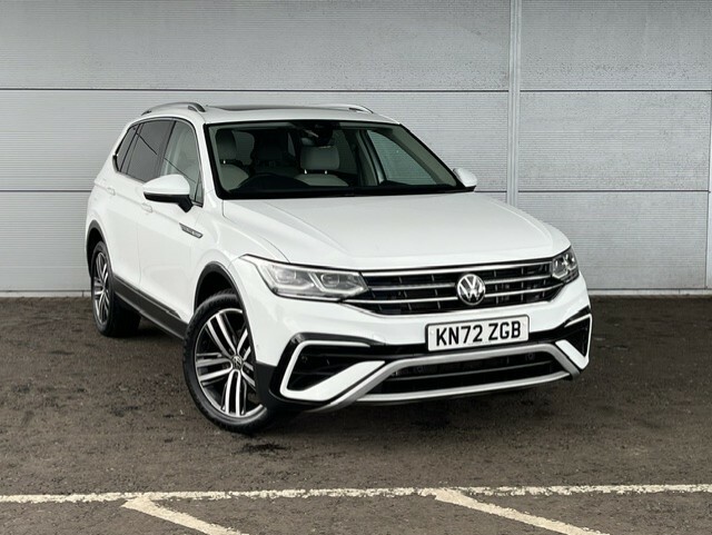 Volkswagen Tiguan Allspace 2.0 Tdi Elegance 150 Bhp 4M Dsg White