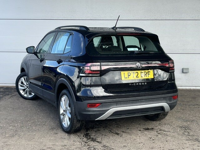 Volkswagen T-Cross 1.0 Tsi Se 110 Bhp LP72BRF Black #5