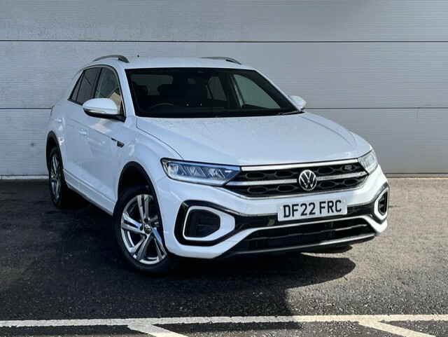 Volkswagen T-Roc 1.5 Tsi R Line 150 Bhp Dsg White