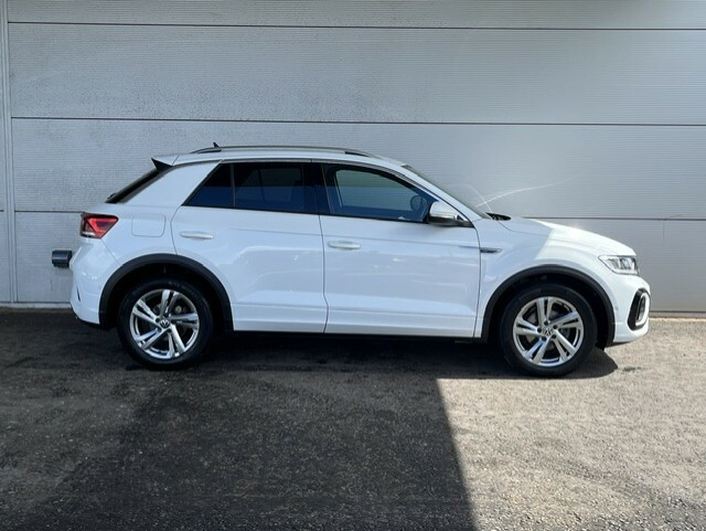 Volkswagen T-Roc 1.5 Tsi R Line 150 Bhp Dsg DF22FRC White #3