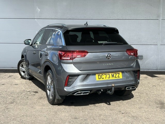Volkswagen T-Roc 2.0 Tdi R Line 150 Bhp Dsg DC73MZZ Grey #5