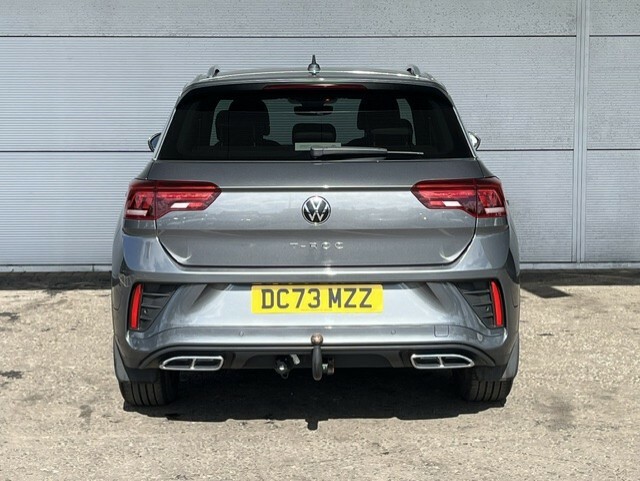 Volkswagen T-Roc 2.0 Tdi R Line 150 Bhp Dsg DC73MZZ Grey #4