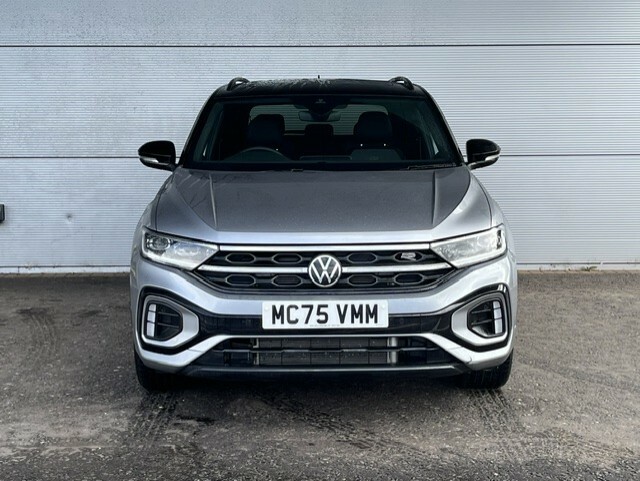 Volkswagen T-Roc 1.5 Tsi Black Edition Plus 150 Bhp MC75VMM Silver #2