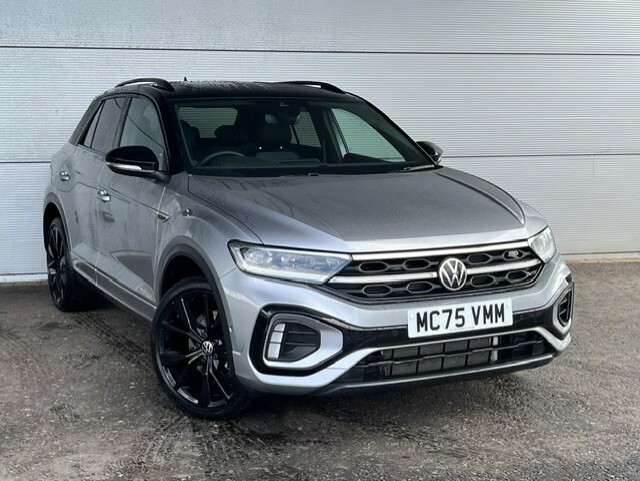 Volkswagen T-Roc 1.5 Tsi Black Edition Plus 150 Bhp Silver