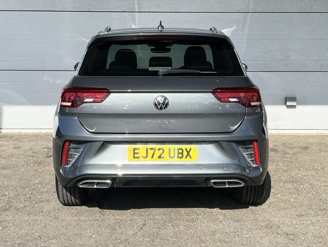 Volkswagen T-Roc 1.5 Tsi R Line 150 Bhp Dsg EJ72UBX Grey #4