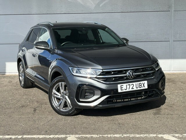 Volkswagen T-Roc 1.5 Tsi R Line 150 Bhp Dsg Grey