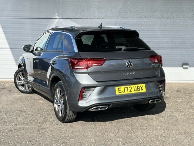 Volkswagen T-Roc 1.5 Tsi R Line 150 Bhp Dsg EJ72UBX Grey #5