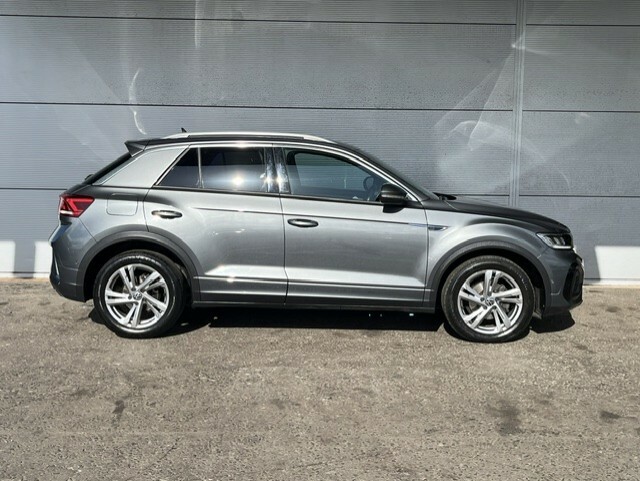 Volkswagen T-Roc 1.5 Tsi R Line 150 Bhp Dsg EJ72UBX Grey #3