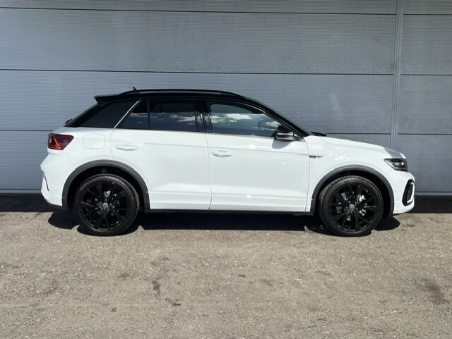 Volkswagen T-Roc 1.5 Tsi Black Edition Plus 150 Bhp MC75URW White #3