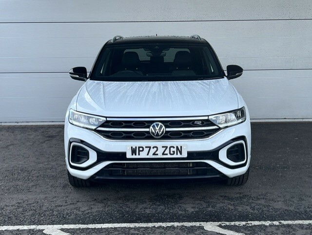 Volkswagen T-Roc 1.5 Tsi R Line 150 Bhp Dsg WP72ZGN White #2