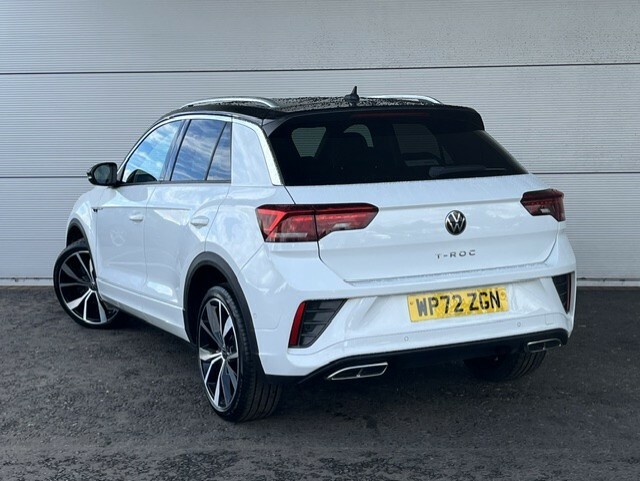 Volkswagen T-Roc 1.5 Tsi R Line 150 Bhp Dsg WP72ZGN White #5