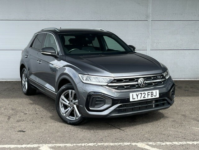 Volkswagen T-Roc 1.5 Tsi R Line 150 Bhp Dsg Grey