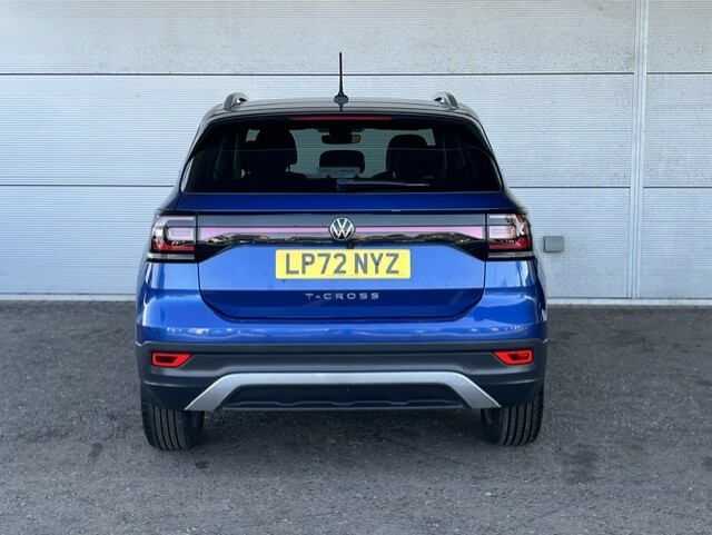 Volkswagen T-Cross 1.0 Tsi Sel 110 Bhp Dsg Blue #5